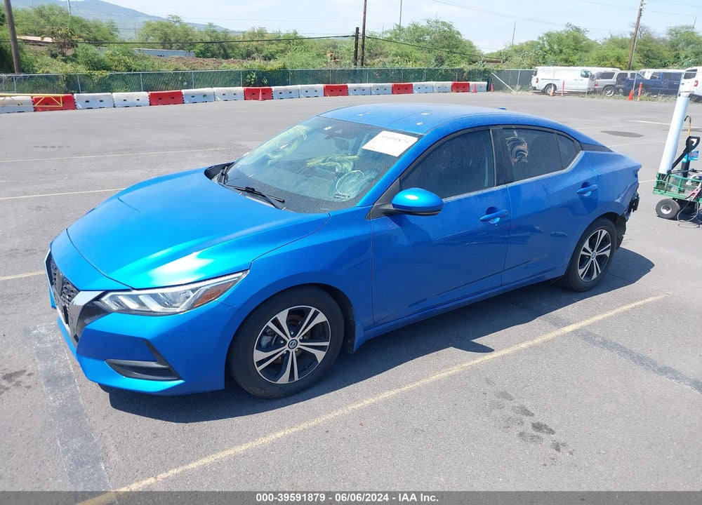 2020 NISSAN SENTRA SV XTRONIC CVT VIN: 3N1AB8CV3LY233582