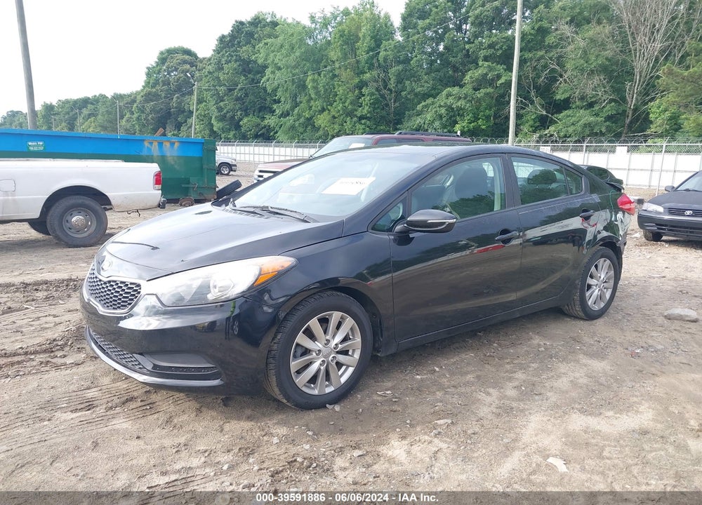 2016 KIA FORTE LX VIN: KNAFX4A63G5582234