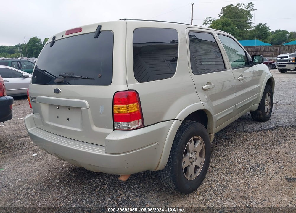2004 FORD ESCAPE LIMITED VIN: 1FMCU04114KA19134