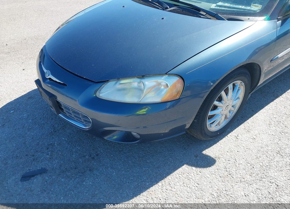 2002 CHRYSLER SEBRING LIMITED VIN: 1C3EL65R42N180245