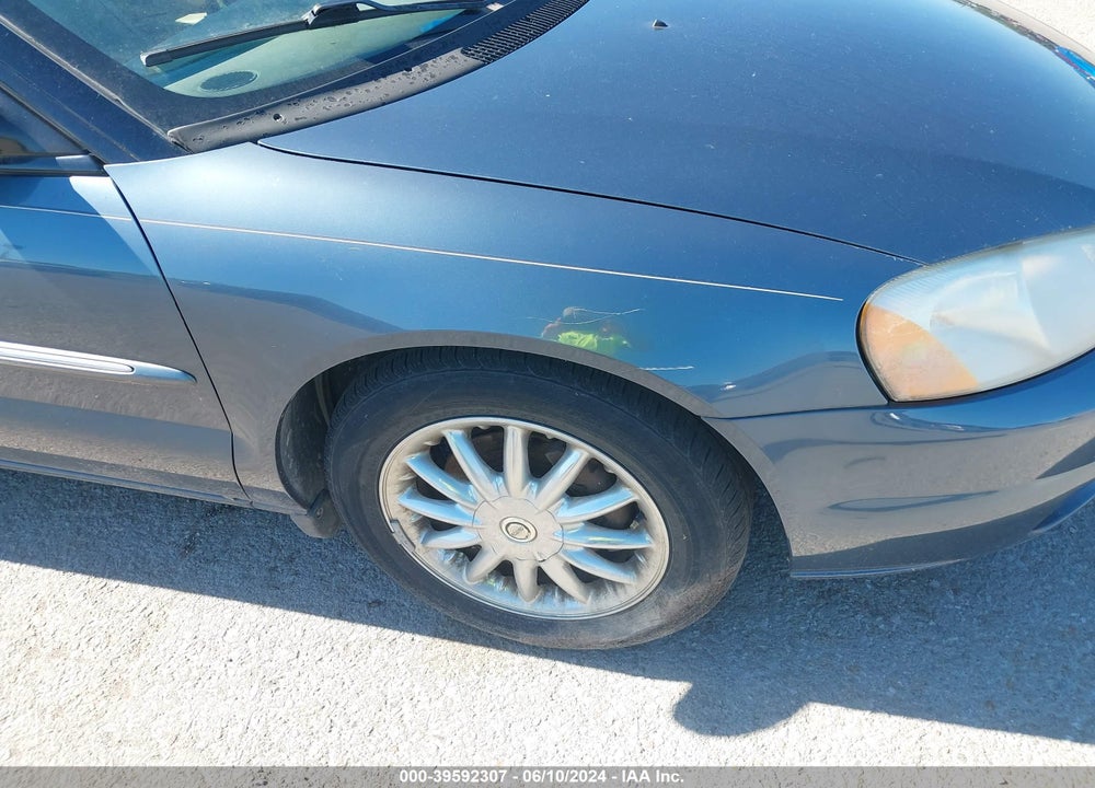 2002 CHRYSLER SEBRING LIMITED VIN: 1C3EL65R42N180245