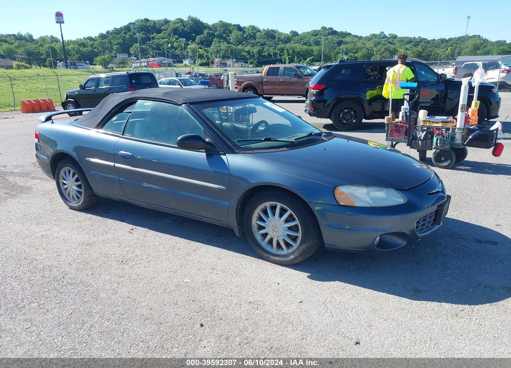 2002 CHRYSLER SEBRING LIMITED VIN: 1C3EL65R42N180245
