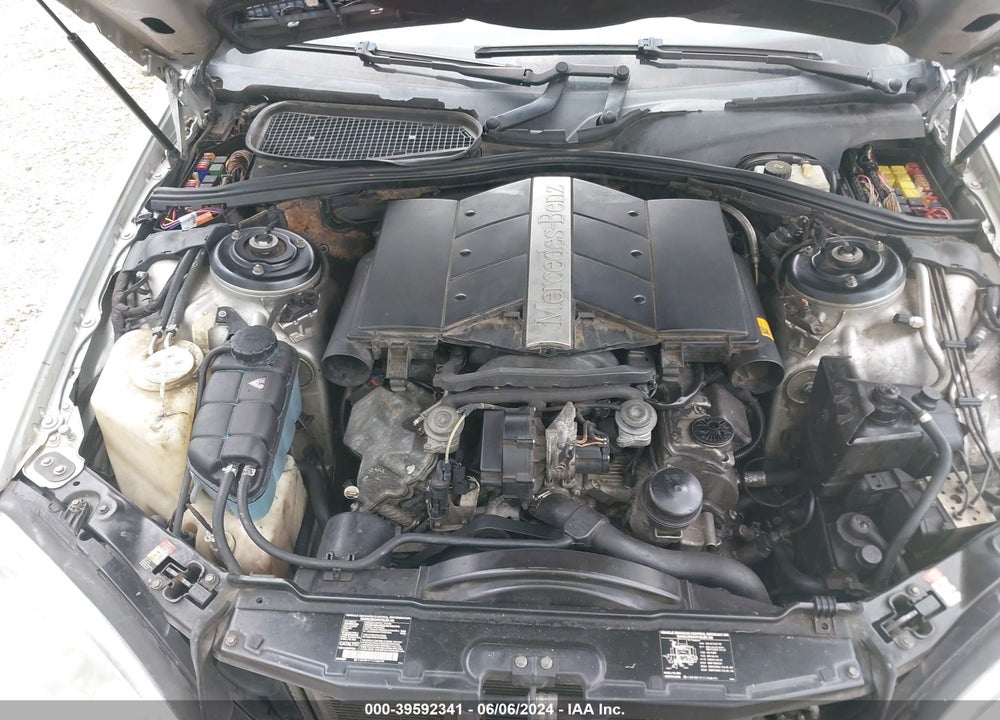 2001 MERCEDES-BENZ S 500 VIN: WDBNG75J51A149137