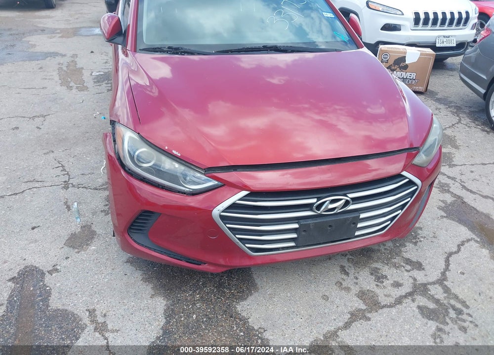 2017 HYUNDAI ELANTRA SE VIN: KMHD74LF3HU331739