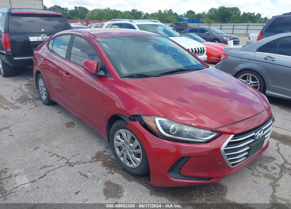 2017 HYUNDAI ELANTRA SE VIN: KMHD74LF3HU331739