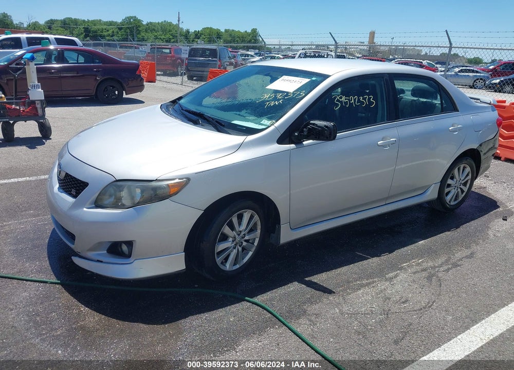 2010 TOYOTA COROLLA S VIN: 2T1BU4EE3AC450127