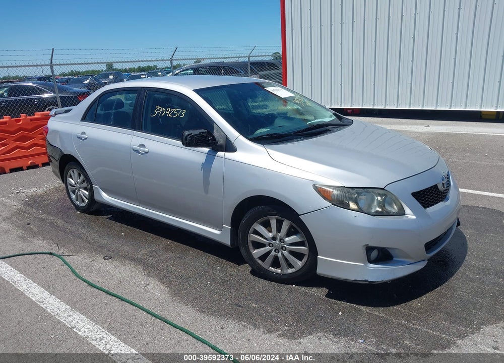 2010 TOYOTA COROLLA S VIN: 2T1BU4EE3AC450127