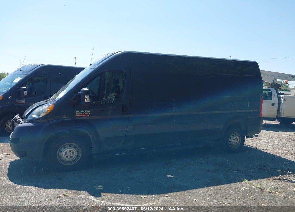 2019 RAM PROMASTER 2500 HIGH ROOF 159 WB VIN: 3C6TRVDG0KE519056