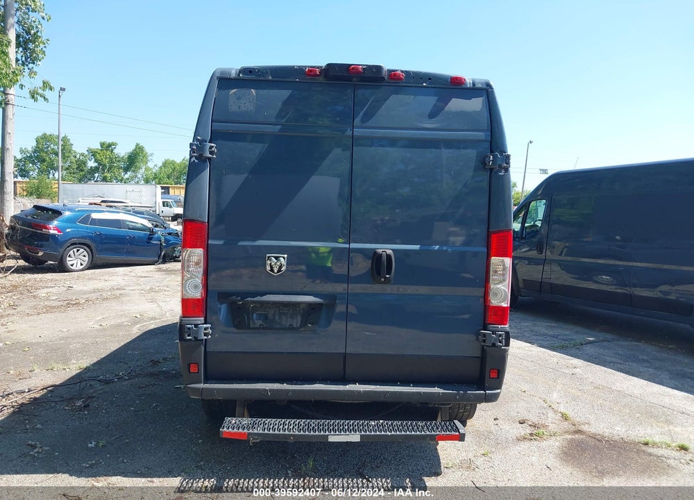 2019 RAM PROMASTER 2500 HIGH ROOF 159 WB VIN: 3C6TRVDG0KE519056