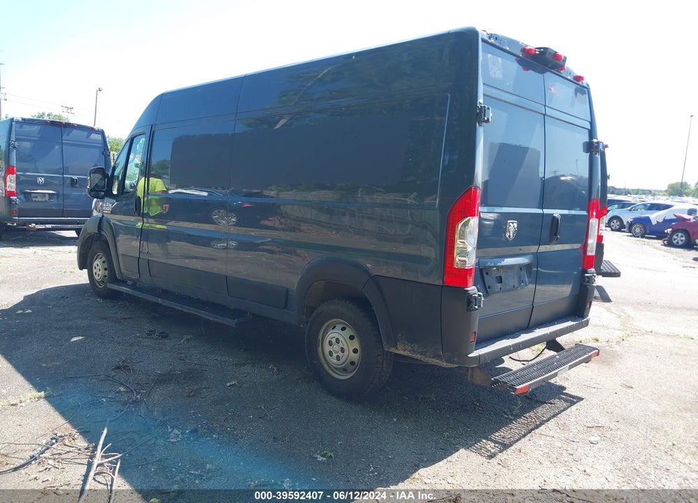 2019 RAM PROMASTER 2500 HIGH ROOF 159 WB VIN: 3C6TRVDG0KE519056