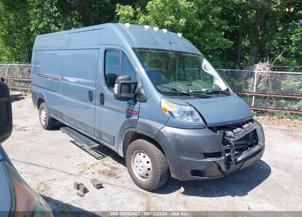 2019 RAM PROMASTER 2500 HIGH ROOF 159 WB VIN: 3C6TRVDG0KE519056