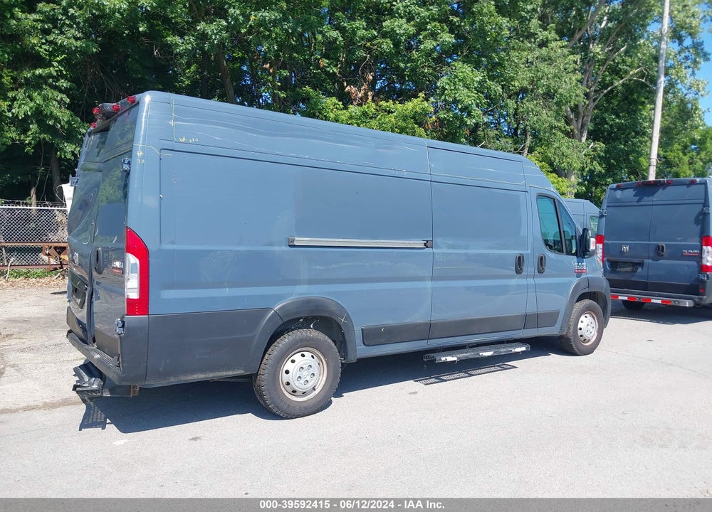 2019 RAM PROMASTER 3500 CARGO VAN HIGH ROOF 159 WB EXT VIN: 3C6URVJG6KE564348