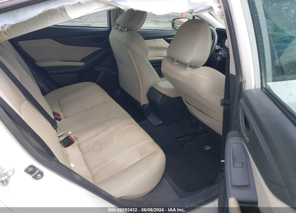 2021 SUBARU IMPREZA SEDAN VIN: 4S3GKAB62M3605996