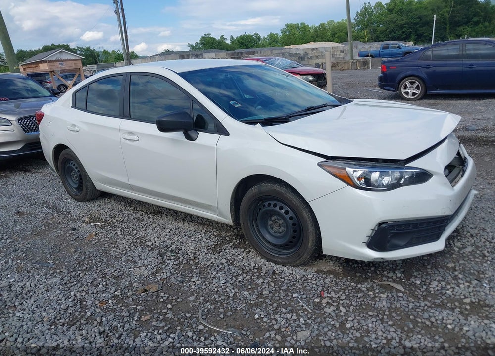 2021 SUBARU IMPREZA SEDAN VIN: 4S3GKAB62M3605996