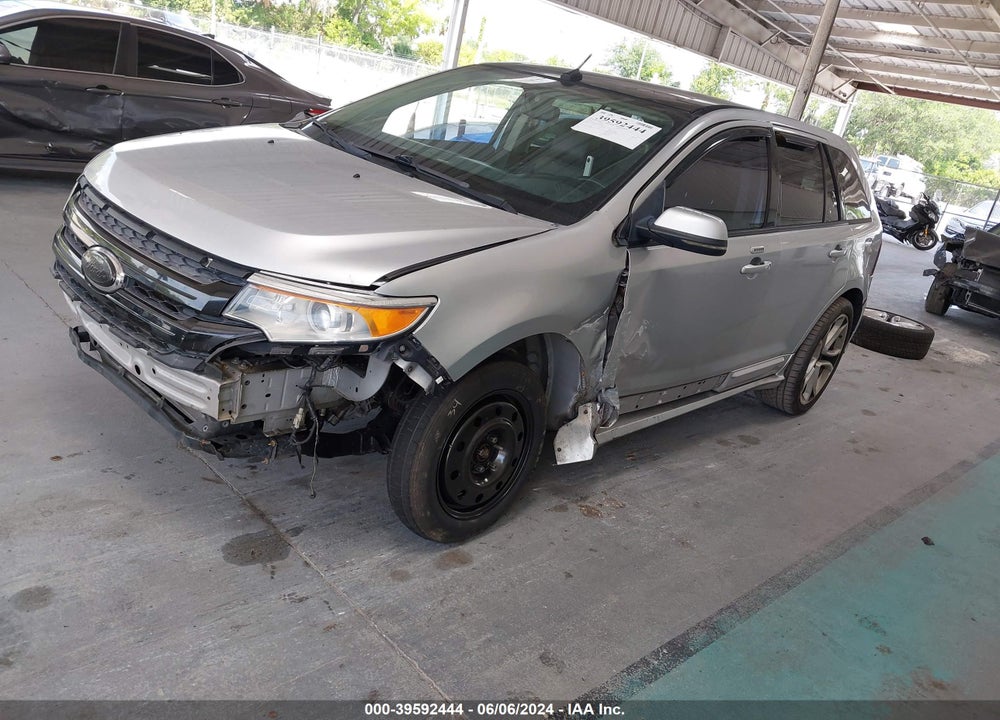 2012 FORD EDGE SPORT VIN: 2FMDK3AK6CBA77841
