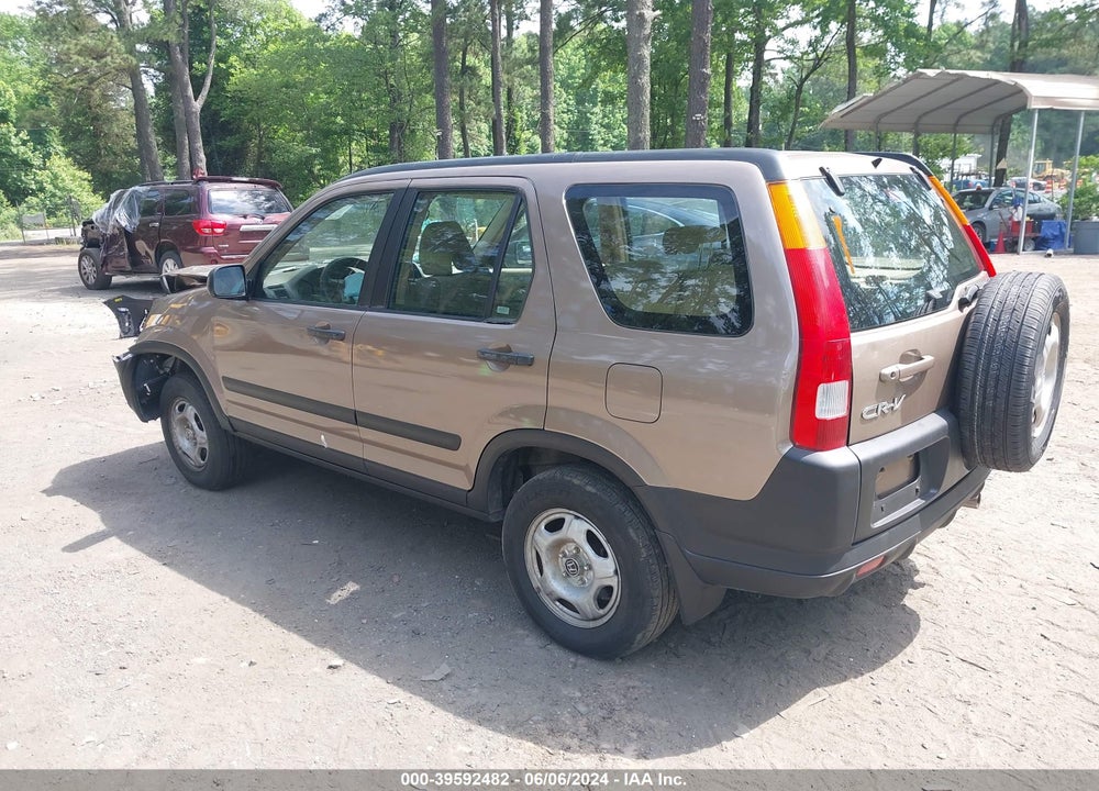 2004 HONDA CR-V LX VIN: SHSRD68464U202671