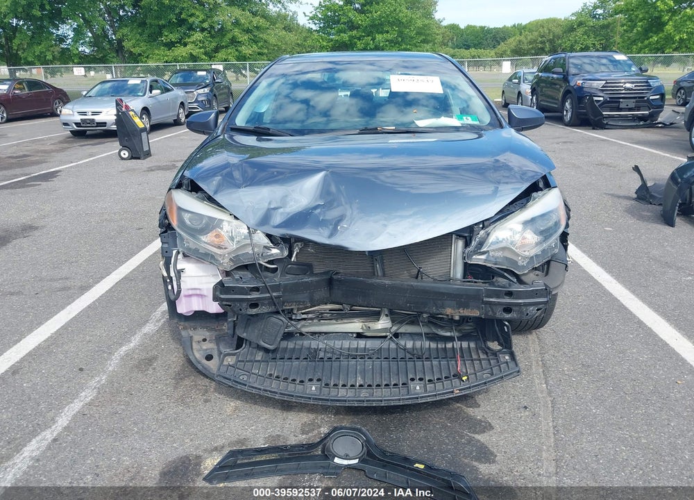 2016 TOYOTA COROLLA LE VIN: 2T1BURHE5GC727796