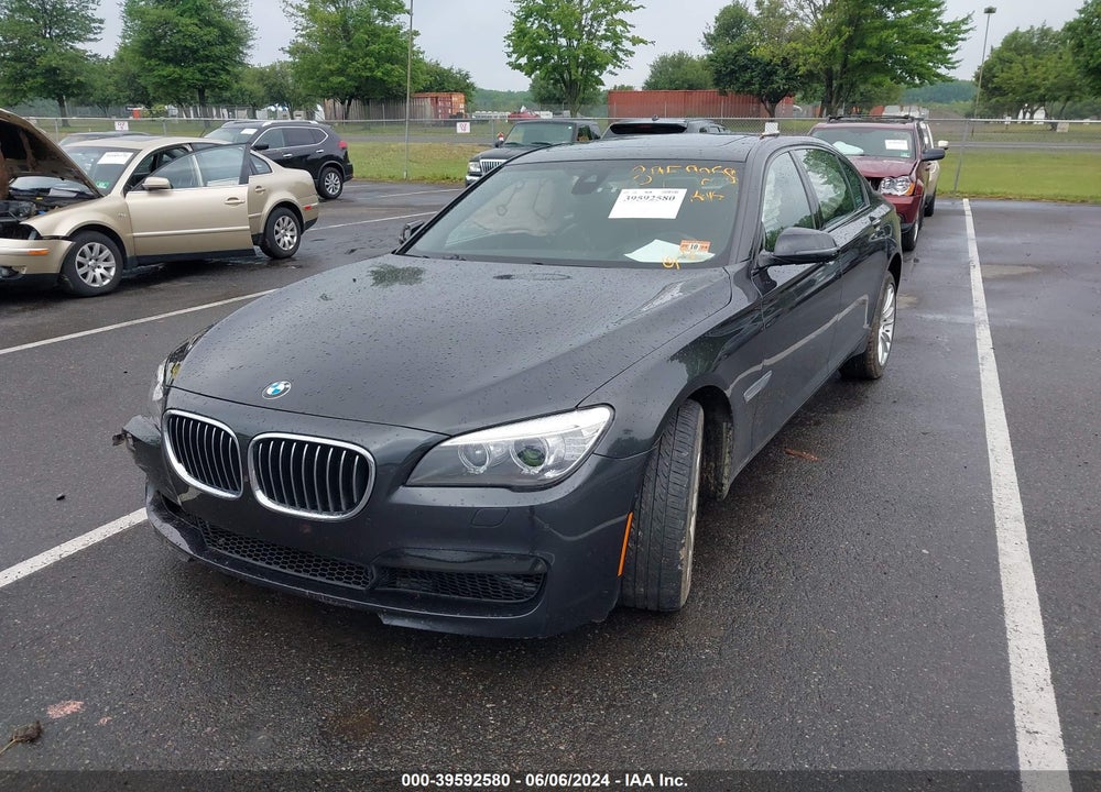 2013 BMW 740LI XDRIVE VIN: WBAYF4C5XDD127463