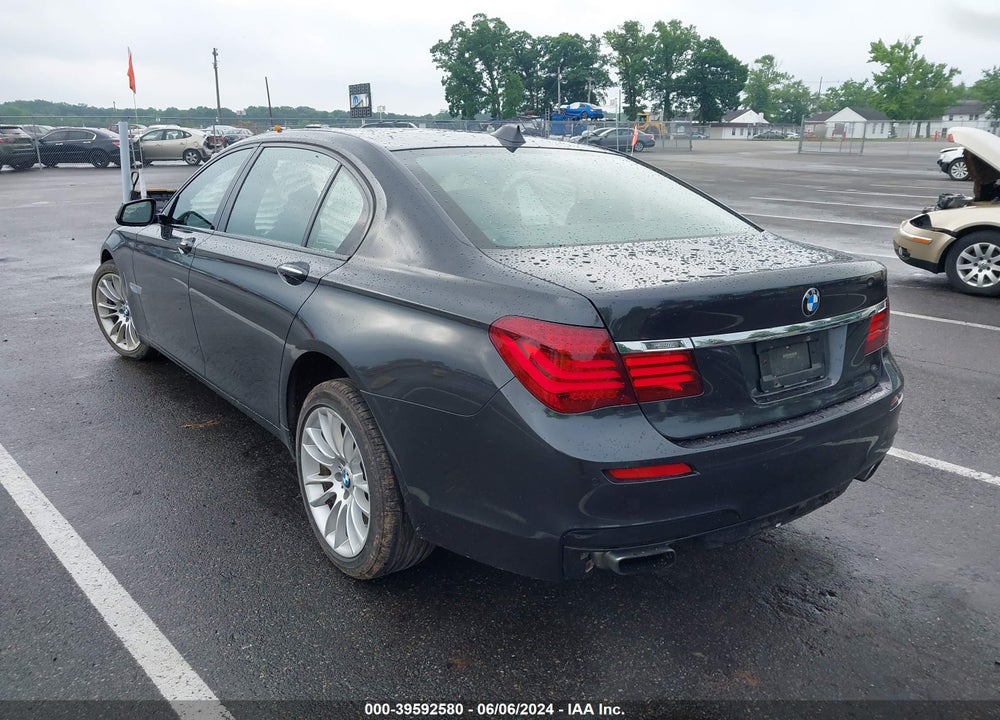 2013 BMW 740LI XDRIVE VIN: WBAYF4C5XDD127463