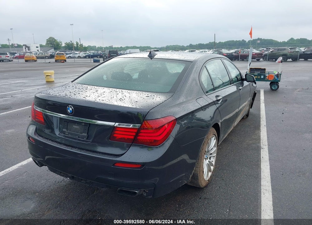 2013 BMW 740LI XDRIVE VIN: WBAYF4C5XDD127463
