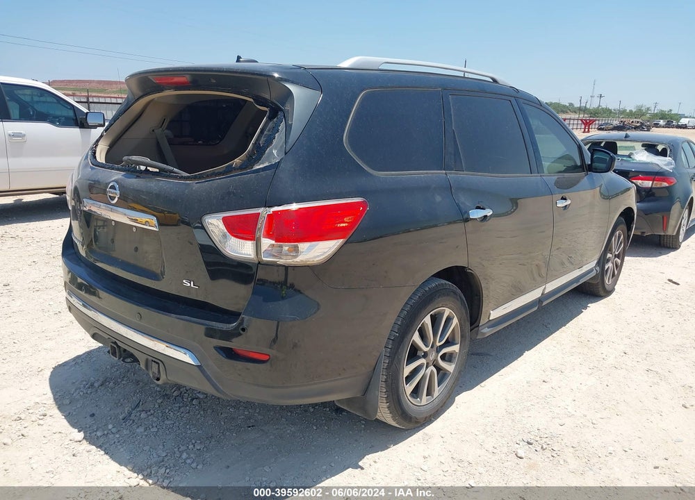 2013 NISSAN PATHFINDER SL VIN: 5N1AR2MN3DC652297