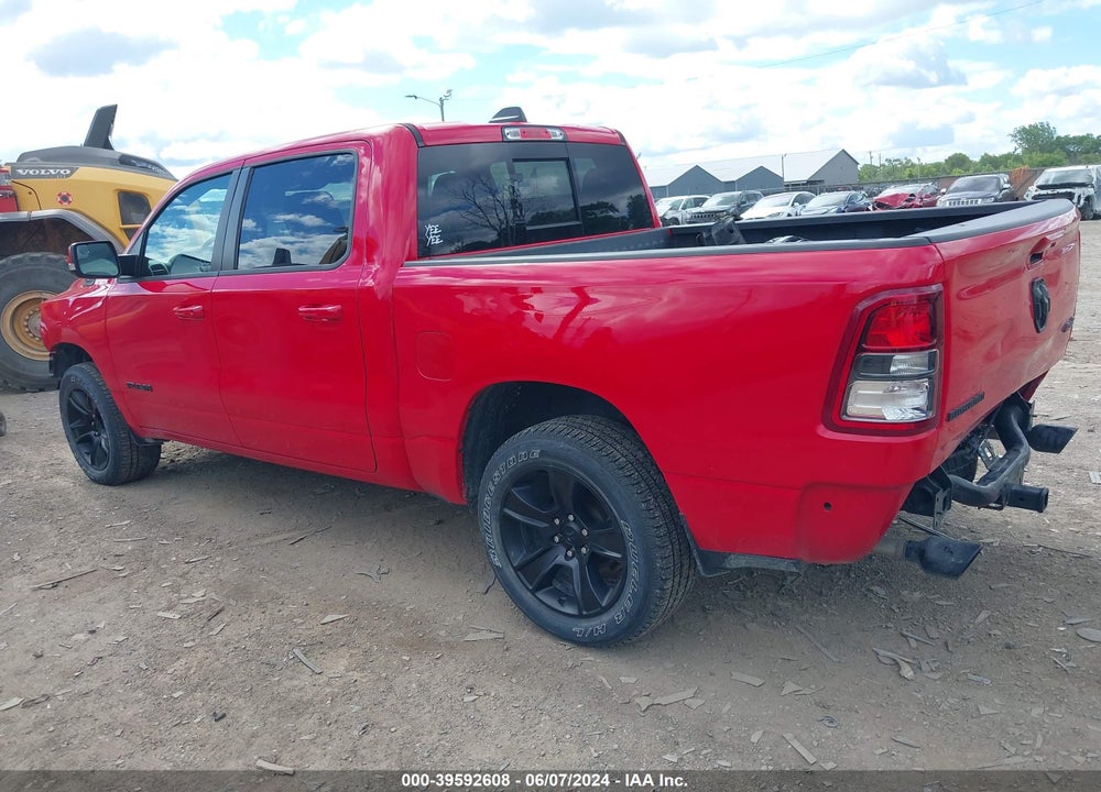 2020 RAM 1500 BIG HORN 4X4 5'7 BOX VIN: 1C6SRFFT2LN348996
