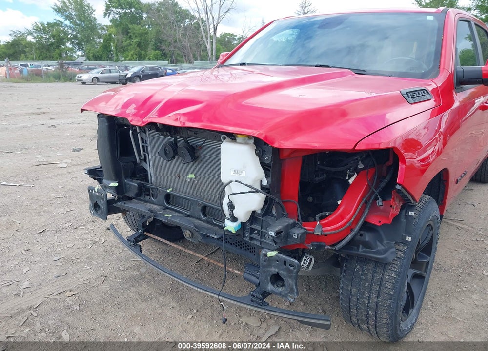 2020 RAM 1500 BIG HORN 4X4 5'7 BOX VIN: 1C6SRFFT2LN348996