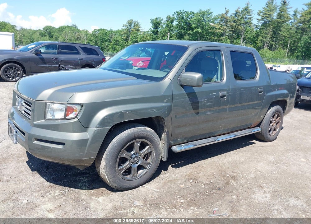 2007 HONDA RIDGELINE RTL VIN: 2HJYK16547H552088