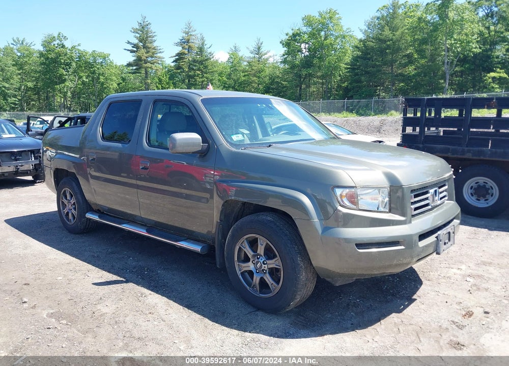 2007 HONDA RIDGELINE RTL VIN: 2HJYK16547H552088