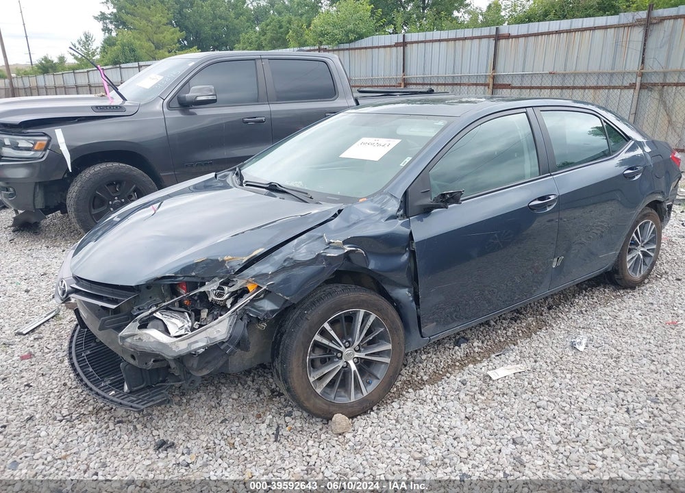 2016 TOYOTA COROLLA LE PREMIUM VIN: 2T1BURHE4GC669471