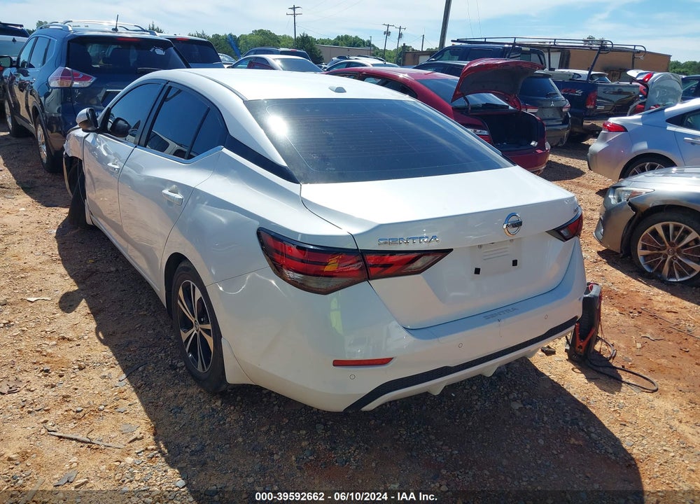2022 NISSAN SENTRA SV XTRONIC CVT VIN: 3N1AB8CV0NY211736