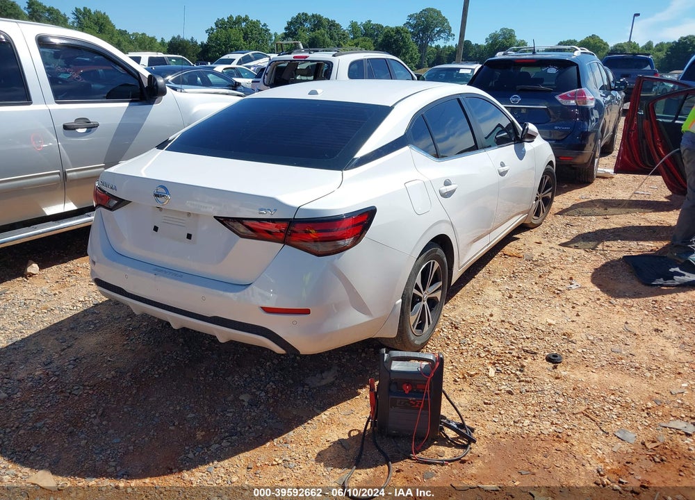 2022 NISSAN SENTRA SV XTRONIC CVT VIN: 3N1AB8CV0NY211736