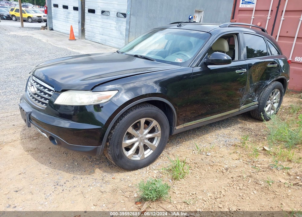 2008 INFINITI FX35 VIN: JNRAS08W38X209128
