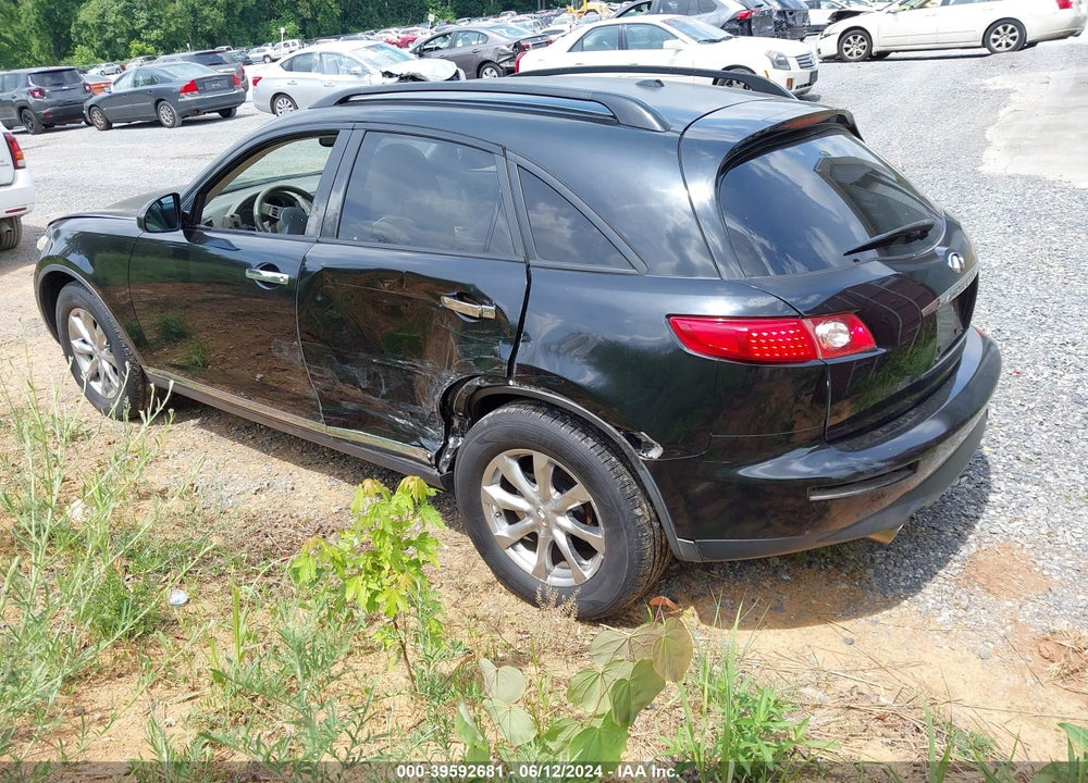 2008 INFINITI FX35 VIN: JNRAS08W38X209128