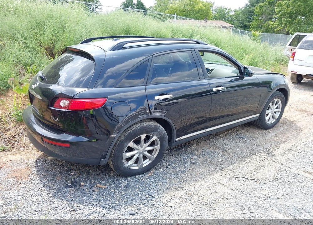 2008 INFINITI FX35 VIN: JNRAS08W38X209128
