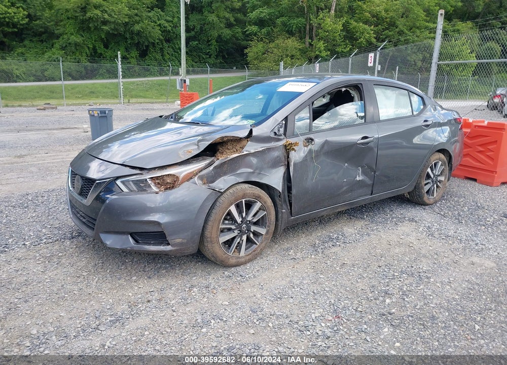 2021 NISSAN VERSA SV XTRONIC CVT VIN: 3N1CN8EV2ML825423