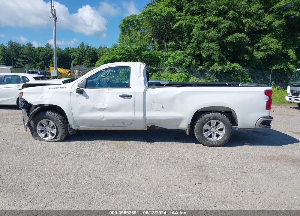 2019 CHEVROLET SILVERADO 1500 WORK TRUCK VIN: 3GCNWAEF6KG257668