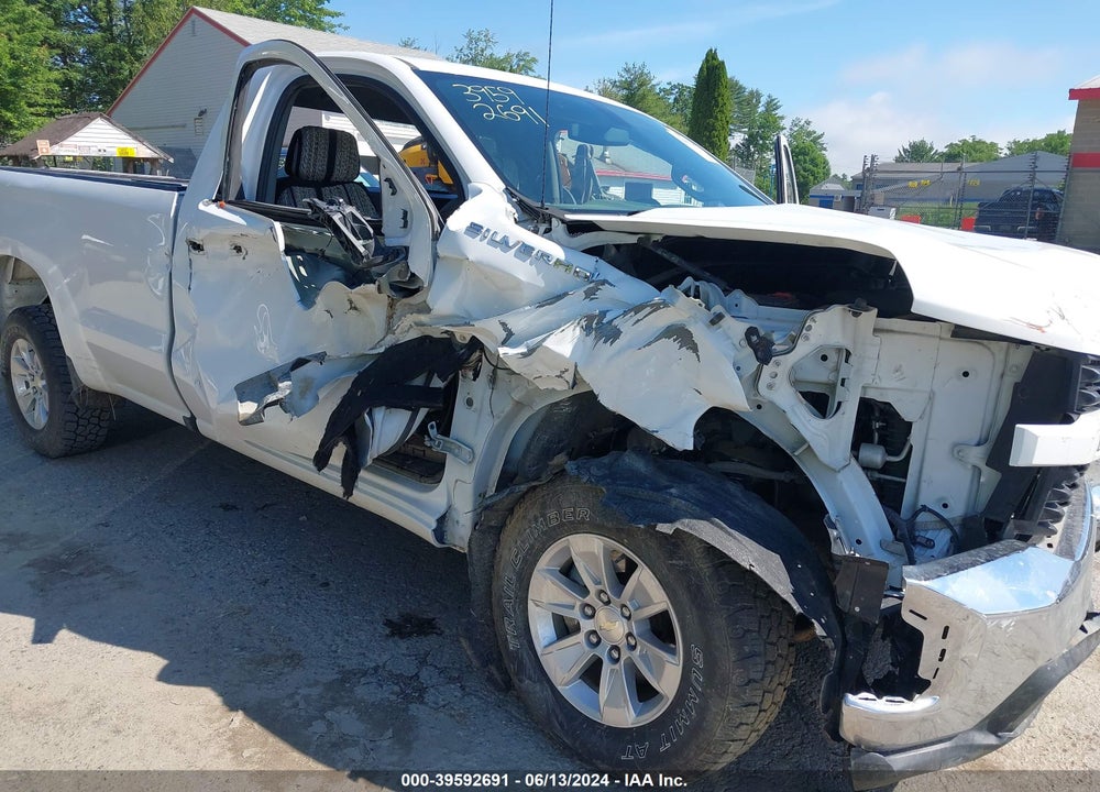 2019 CHEVROLET SILVERADO 1500 WORK TRUCK VIN: 3GCNWAEF6KG257668
