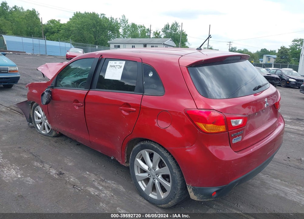 2015 MITSUBISHI OUTLANDER SPORT VIN: 4A4AP3AU2FE024551