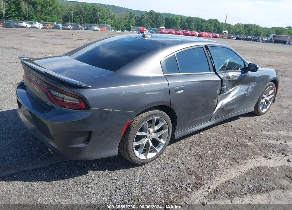 2021 DODGE CHARGER GT RWD VIN: 2C3CDXHG2MH639773