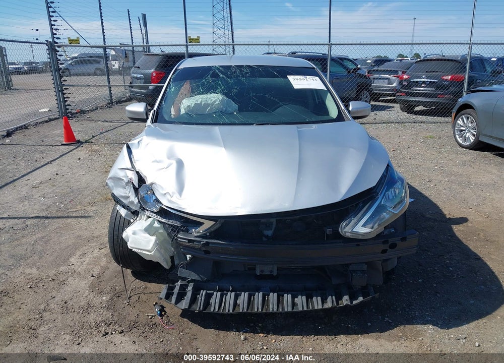 2019 NISSAN SENTRA SV VIN: 3N1AB7AP0KY411493