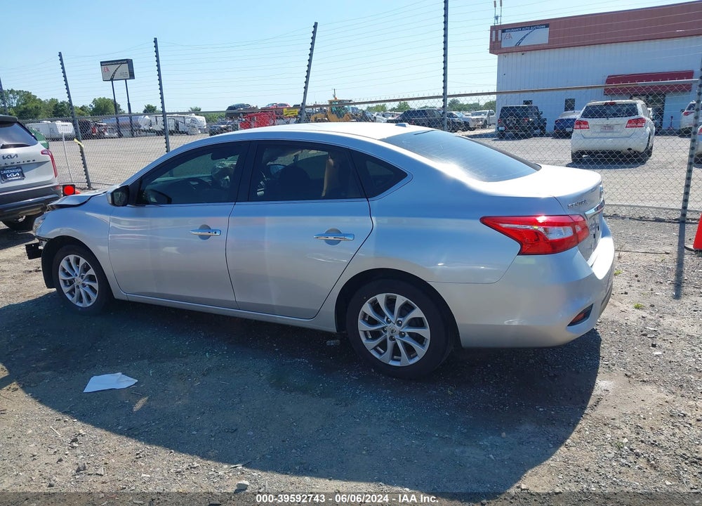 2019 NISSAN SENTRA SV VIN: 3N1AB7AP0KY411493