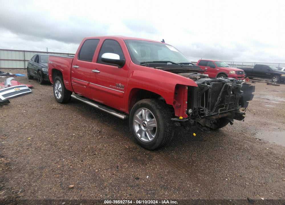 2013 CHEVROLET SILVERADO 1500 LT VIN: 3GCPKSE71DG157998