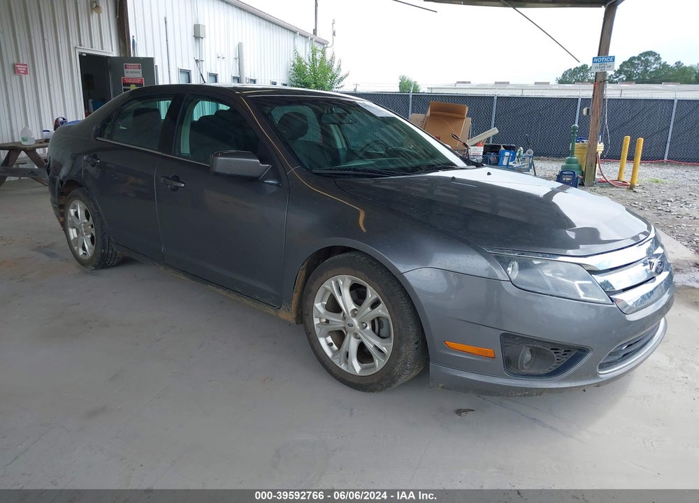 2012 FORD FUSION SE VIN: 3FAHP0HA5CR106322