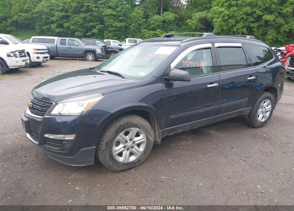2015 CHEVROLET TRAVERSE LS VIN: 1GNKVFKD0FJ235411