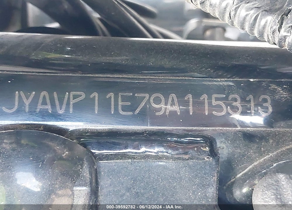 2009 YAMAHA XVS1100 A VIN: JYAVP11E79A115313