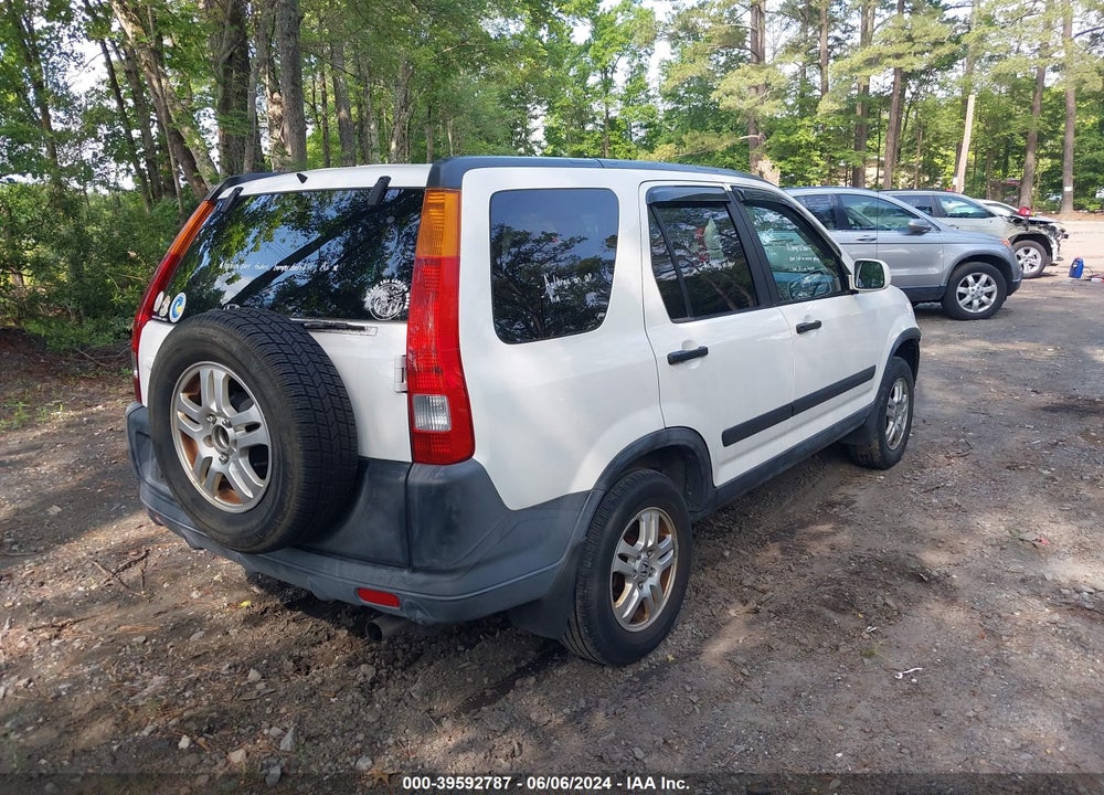 2004 HONDA CR-V EX VIN: SHSRD78804U251762