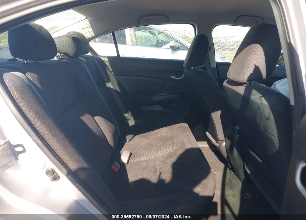 2013 HONDA CIVIC LX VIN: 2HGFB2F55DH569934