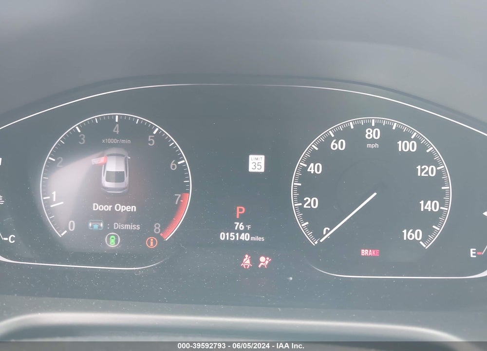 2020 HONDA ACCORD EX-L 2.0T VIN: 1HGCV2F58LA010949