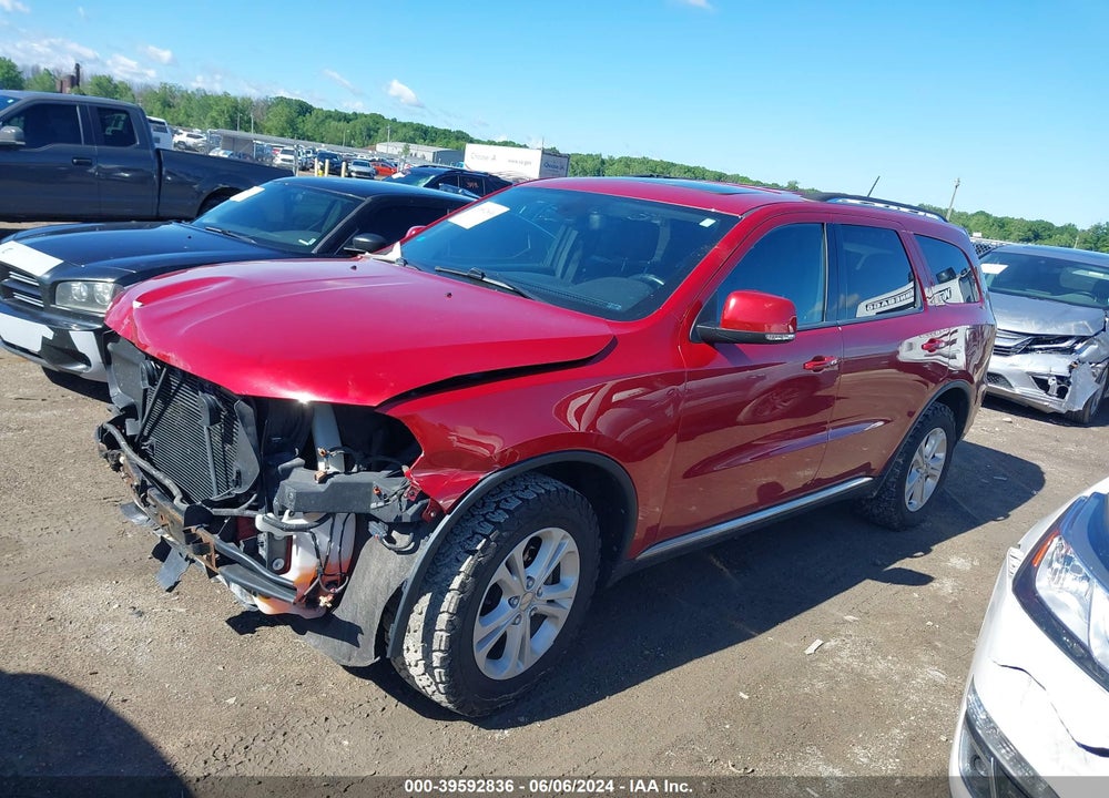 2011 DODGE DURANGO CREW VIN: 1D4RE4GG1BC599238